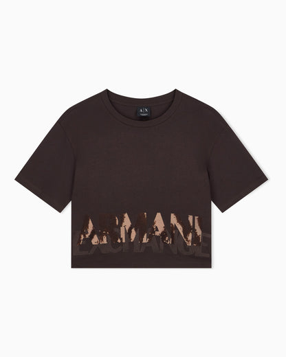 regular t-shirt in cotton jersey