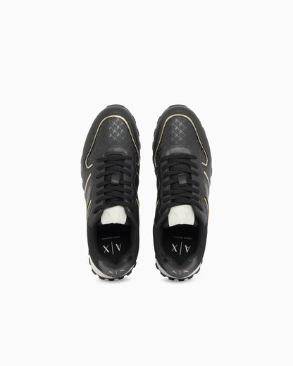 Technical fabric sneakers