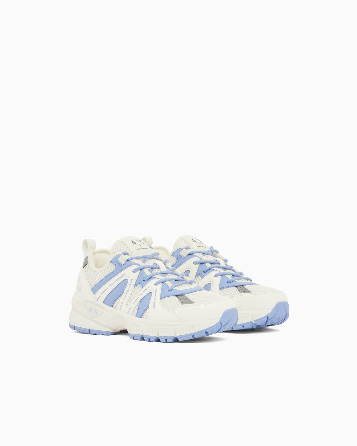 Sneakers with mesh inserts