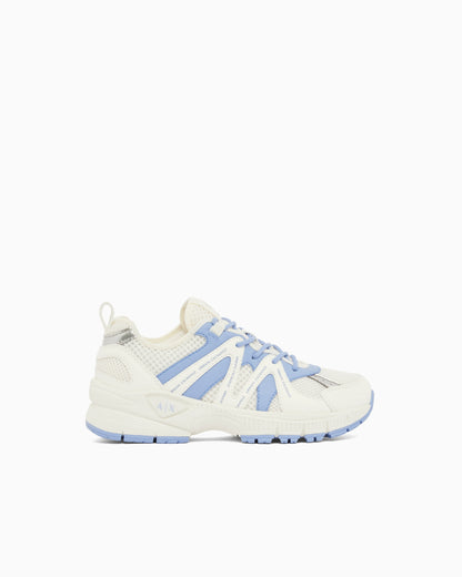 Sneakers with mesh inserts