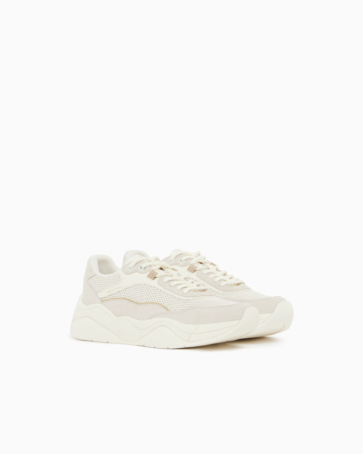 Technical fabric sneakers