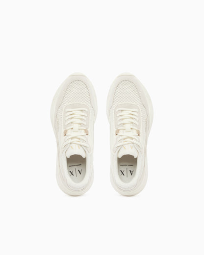 Technical fabric sneakers