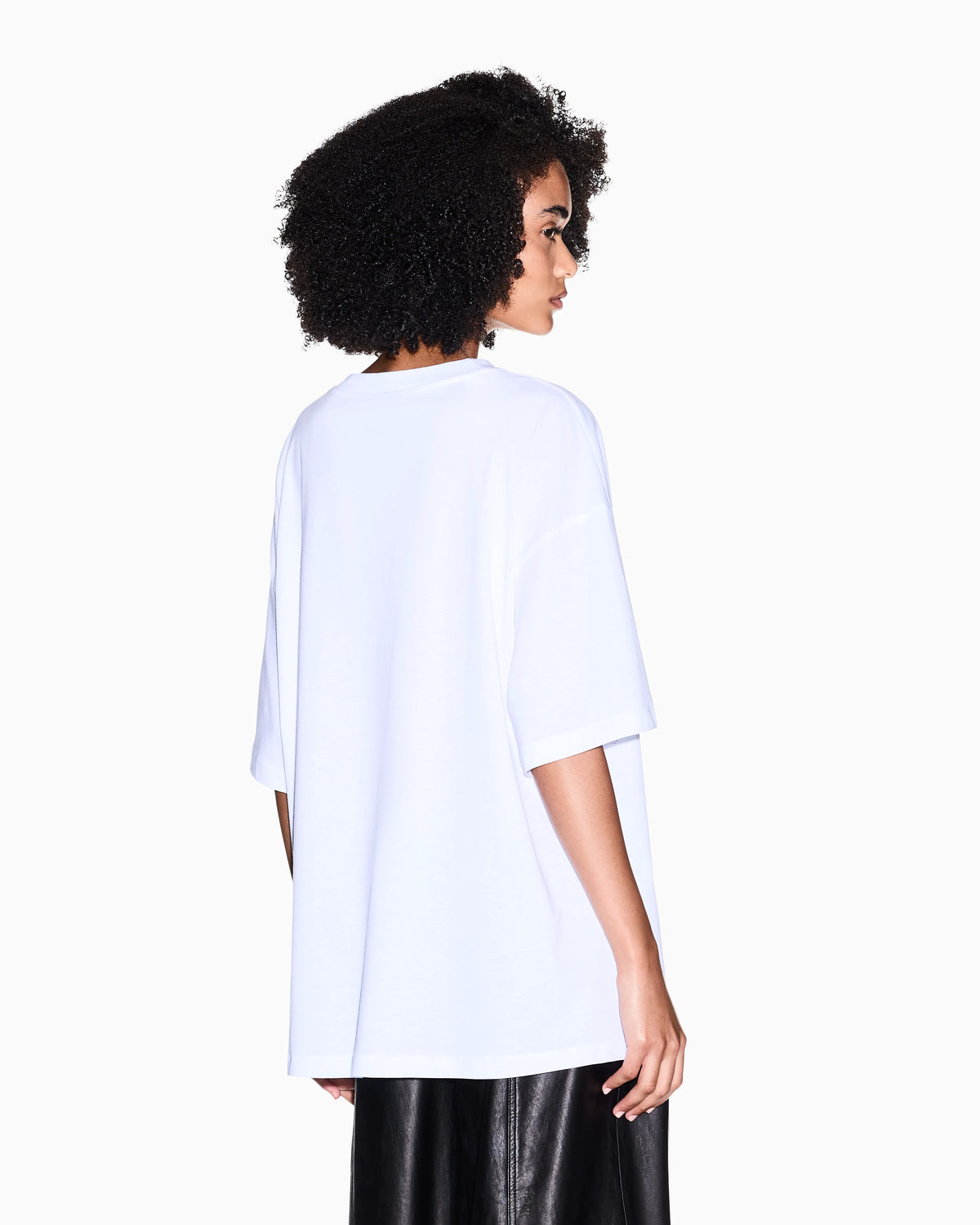 oversized fit T-shirt in cotton jersey