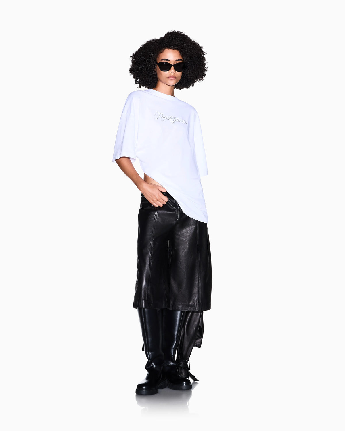 oversized fit T-shirt in cotton jersey