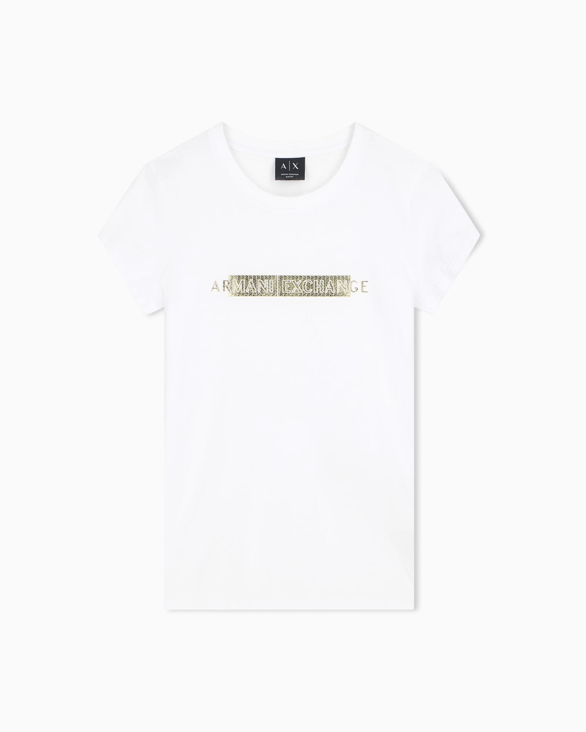 slim fit t-shirt in stretch cotton jersey