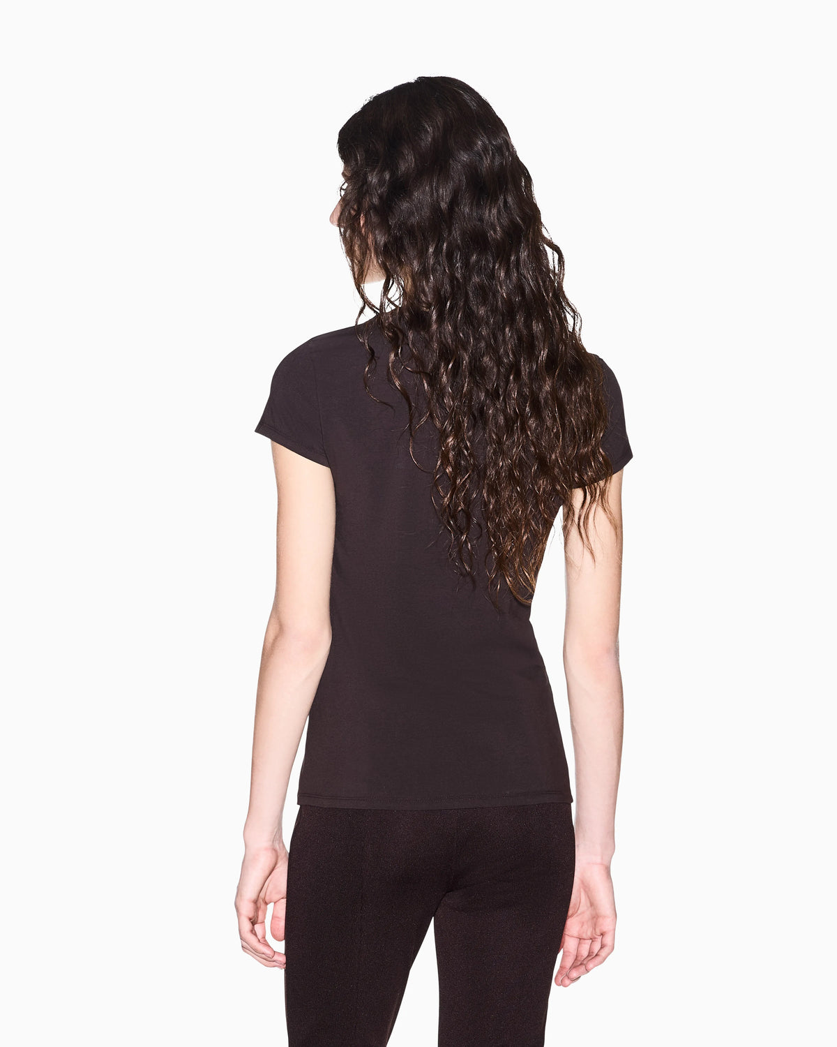 slim fit t-shirt in stretch cotton jersey