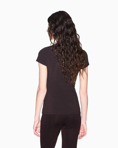 slim fit t-shirt in stretch cotton jersey