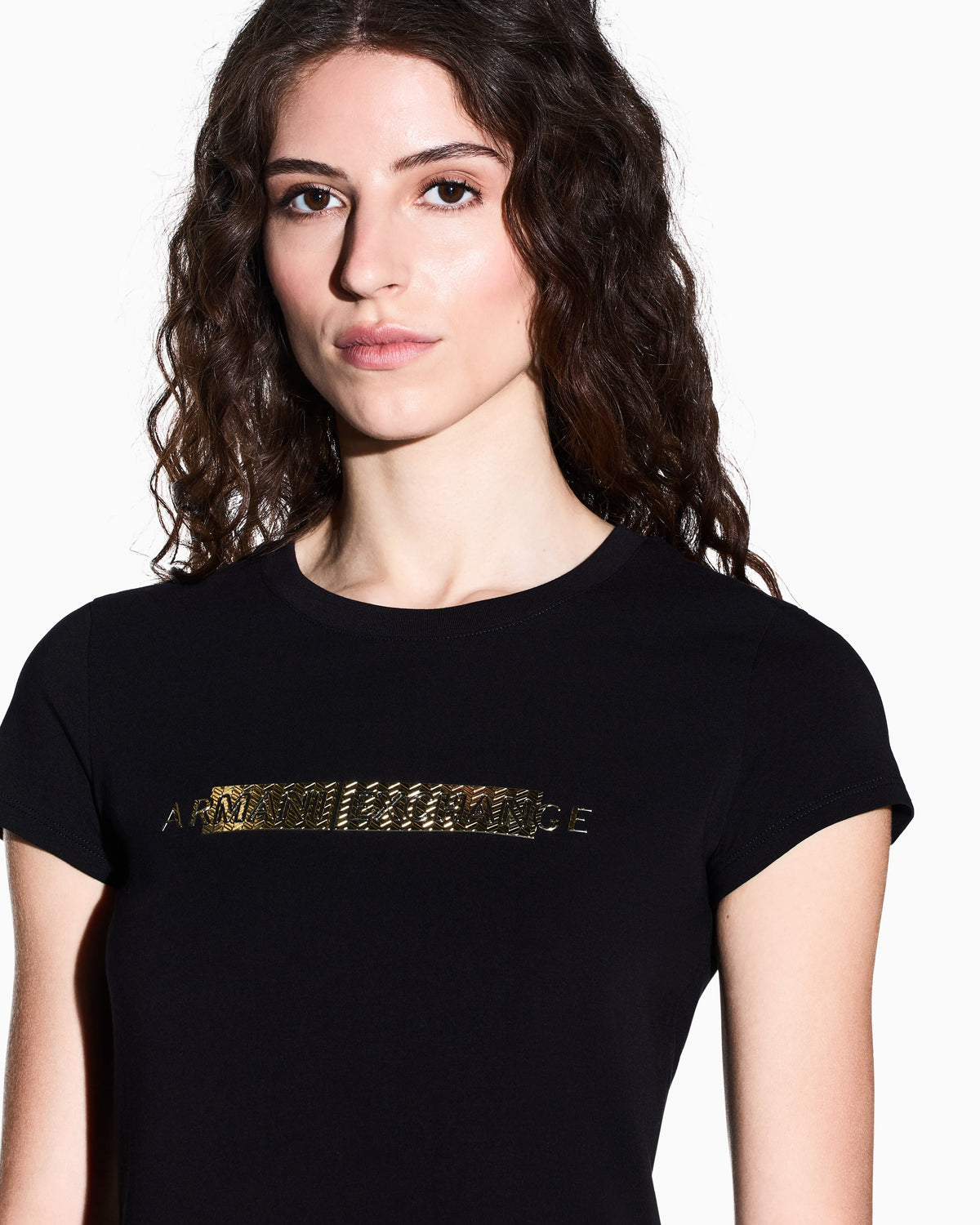 slim fit t-shirt in stretch cotton jersey