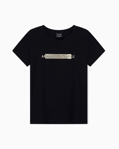 slim fit t-shirt in stretch cotton jersey