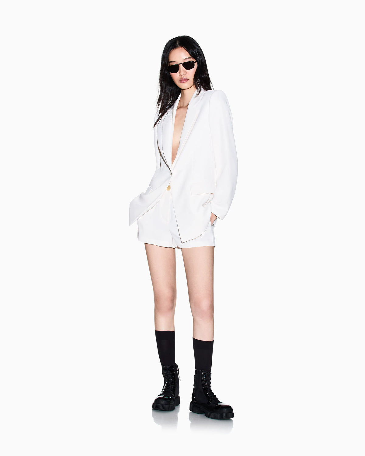 Crepe jacket