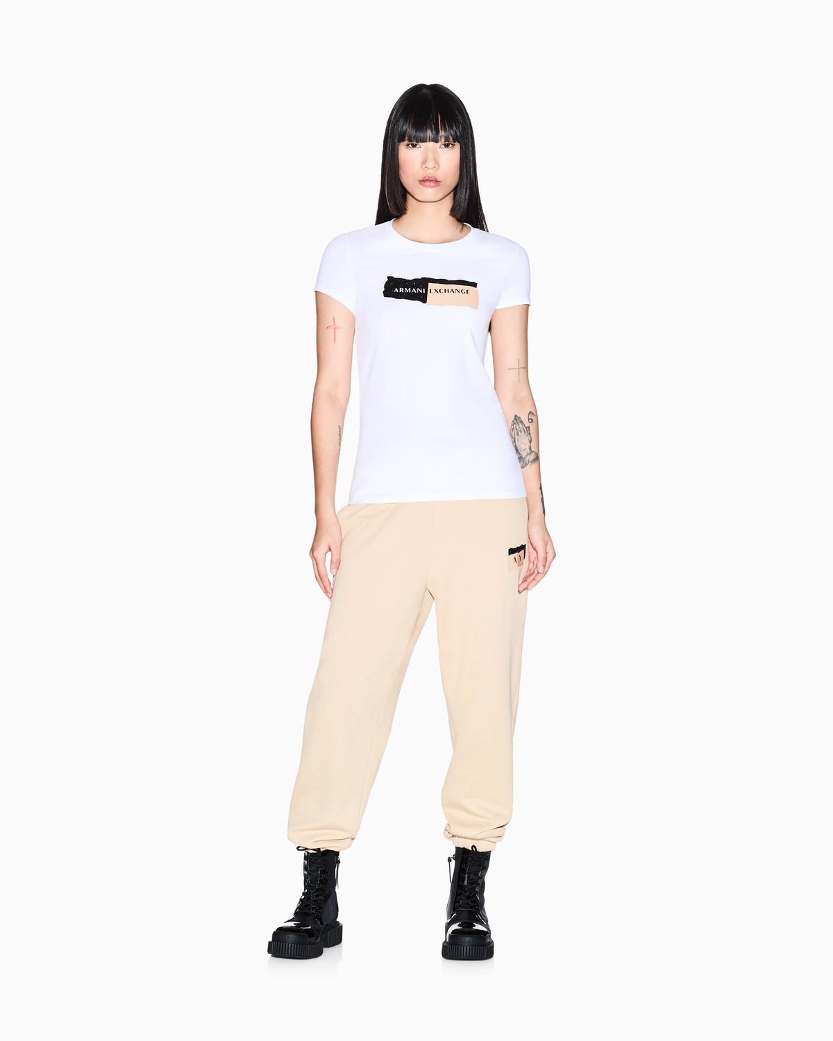 Slim Fit T-shirt in Stretch Cotton Jersey