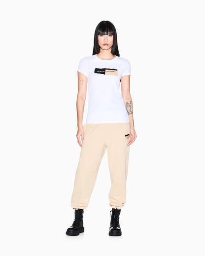 Slim Fit T-shirt in Stretch Cotton Jersey