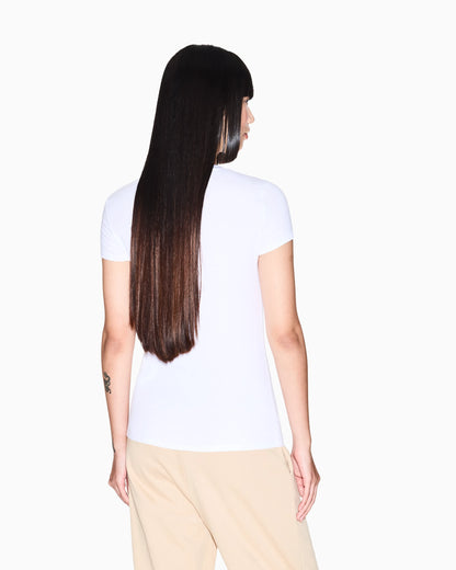 Slim Fit T-shirt in Stretch Cotton Jersey