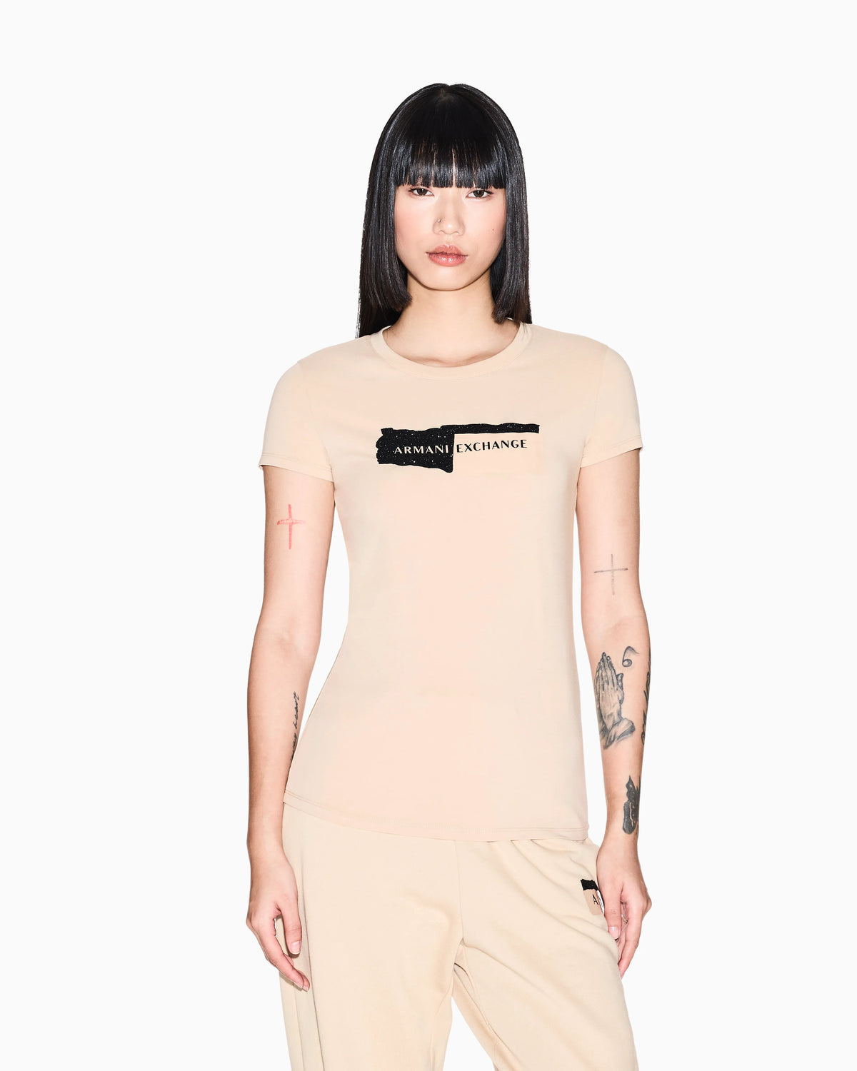 Slim Fit T-shirt in Stretch Cotton Jersey