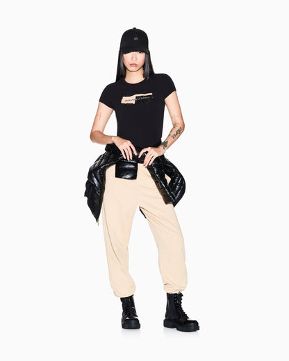 Slim Fit T-shirt in Stretch Cotton Jersey