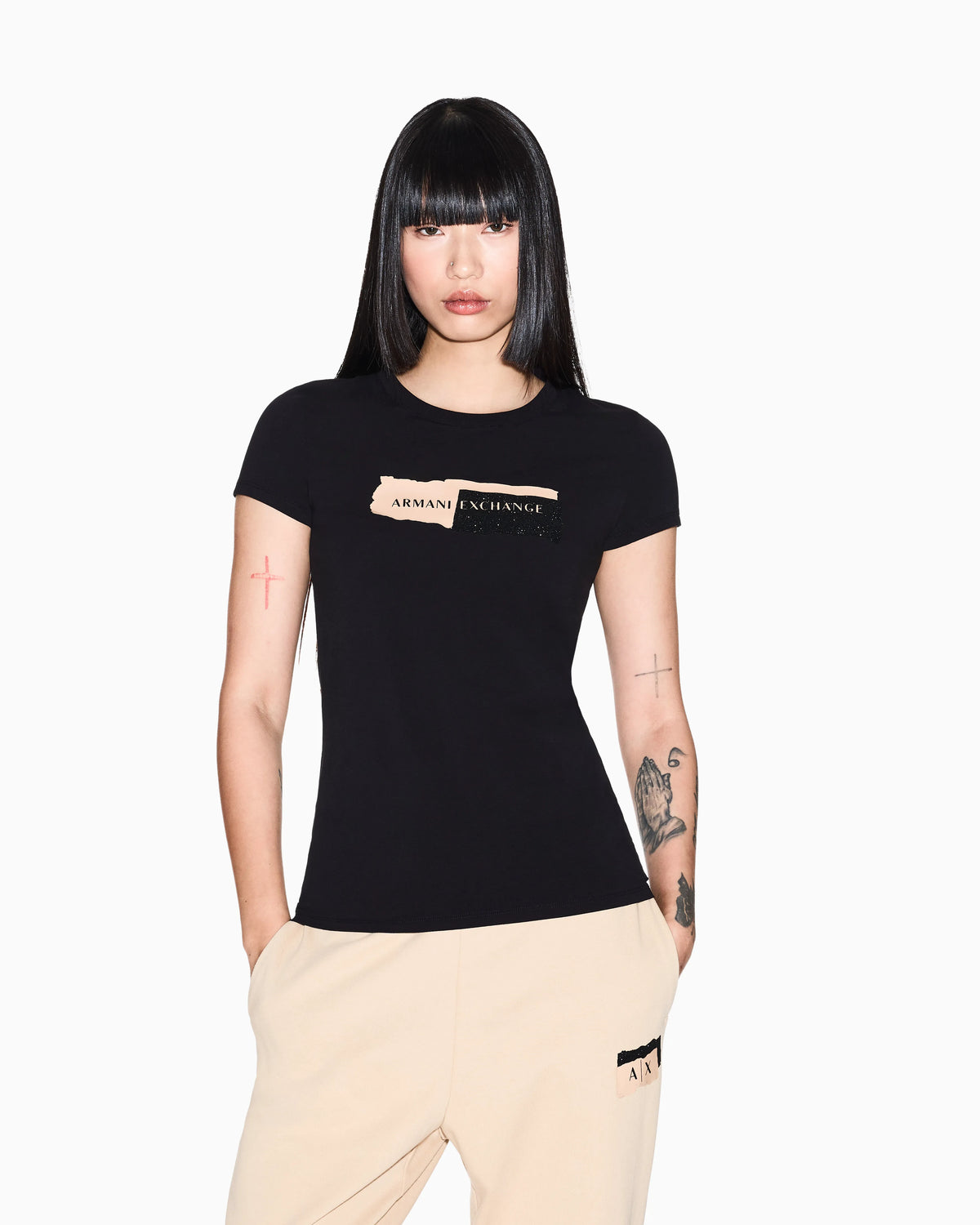 Slim Fit T-shirt in Stretch Cotton Jersey
