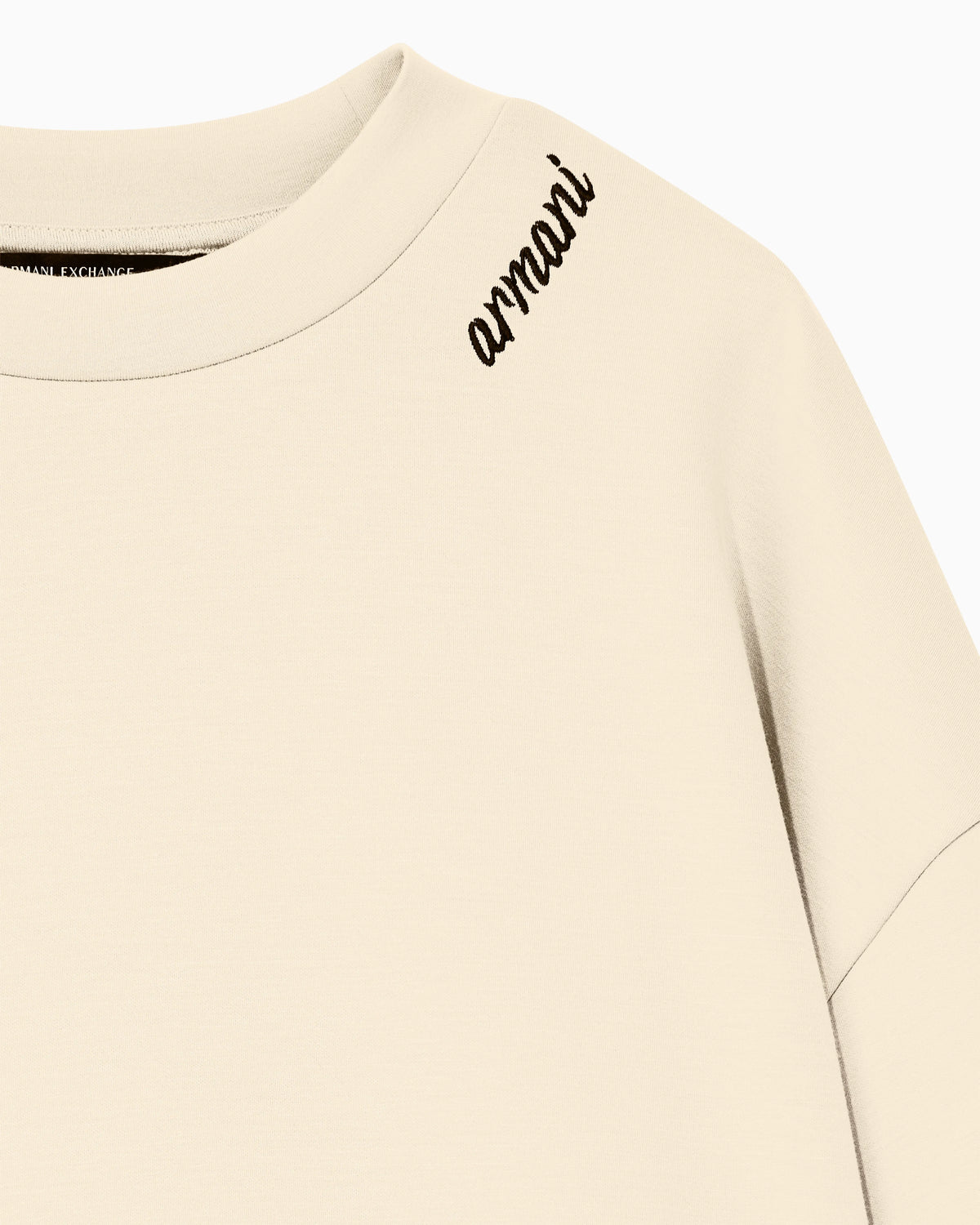 sweatshirt in stretch scuba viscose with hood