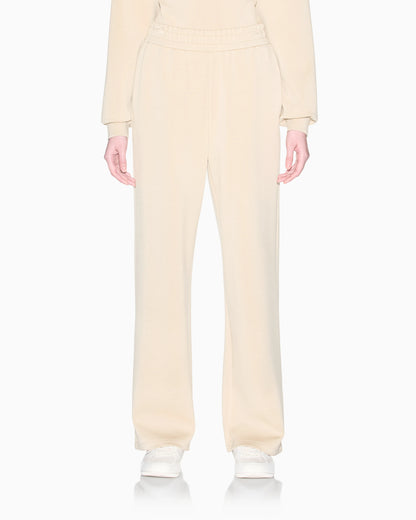 regular fit trousers in viscose scuba