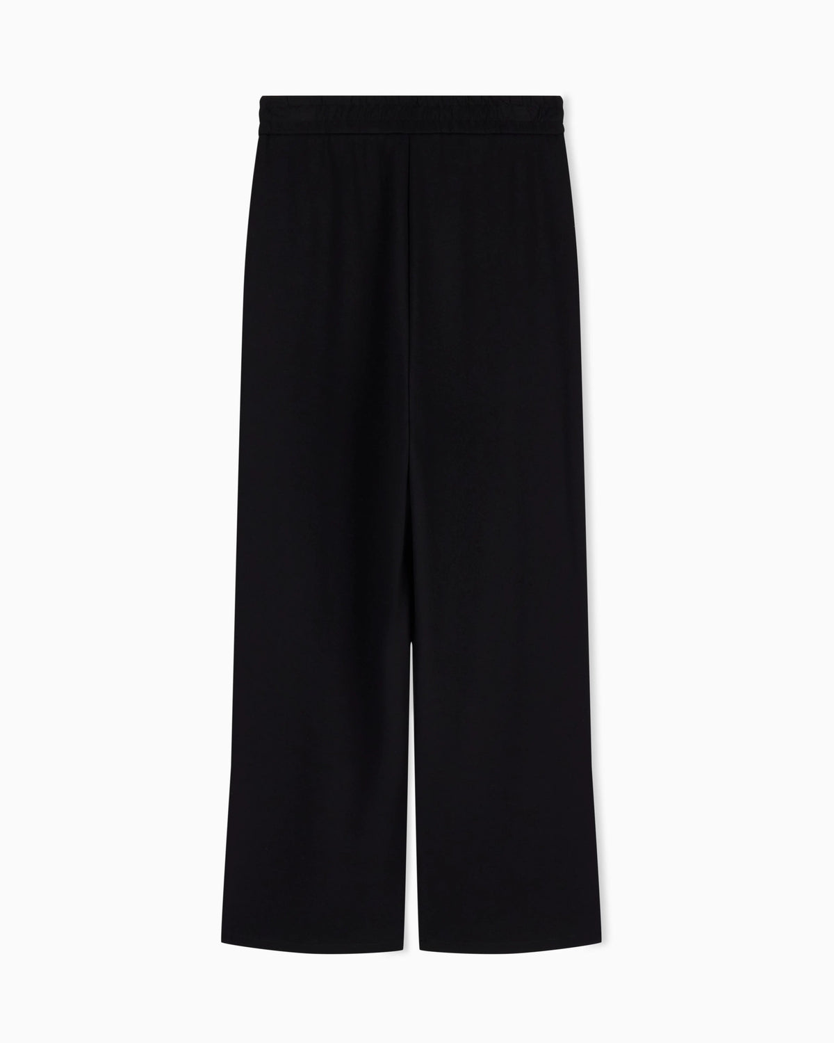 regular fit trousers in viscose scuba