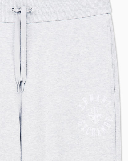 regular fit trousers cotton french terry