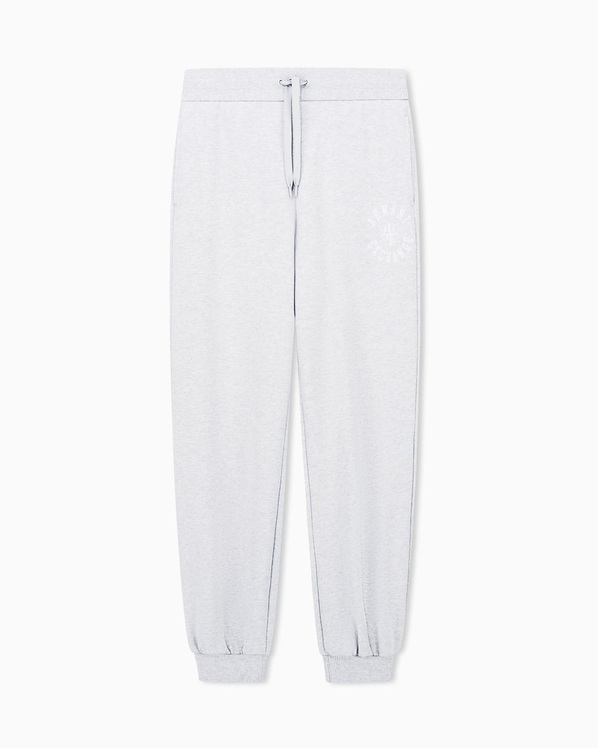 regular fit trousers cotton french terry