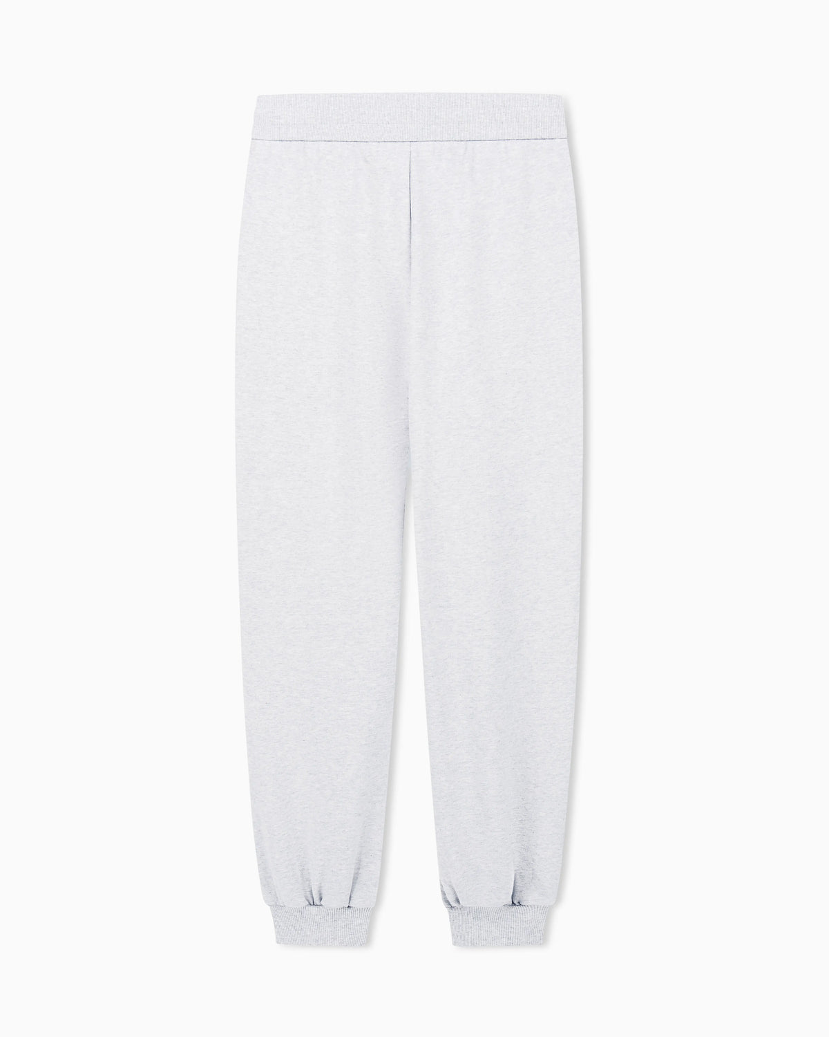 regular fit trousers cotton french terry