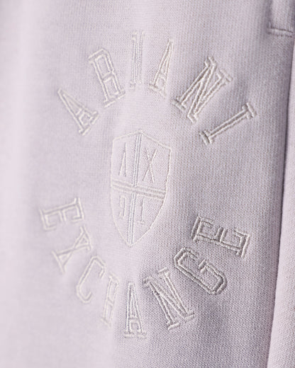regular fit trousers cotton french terry