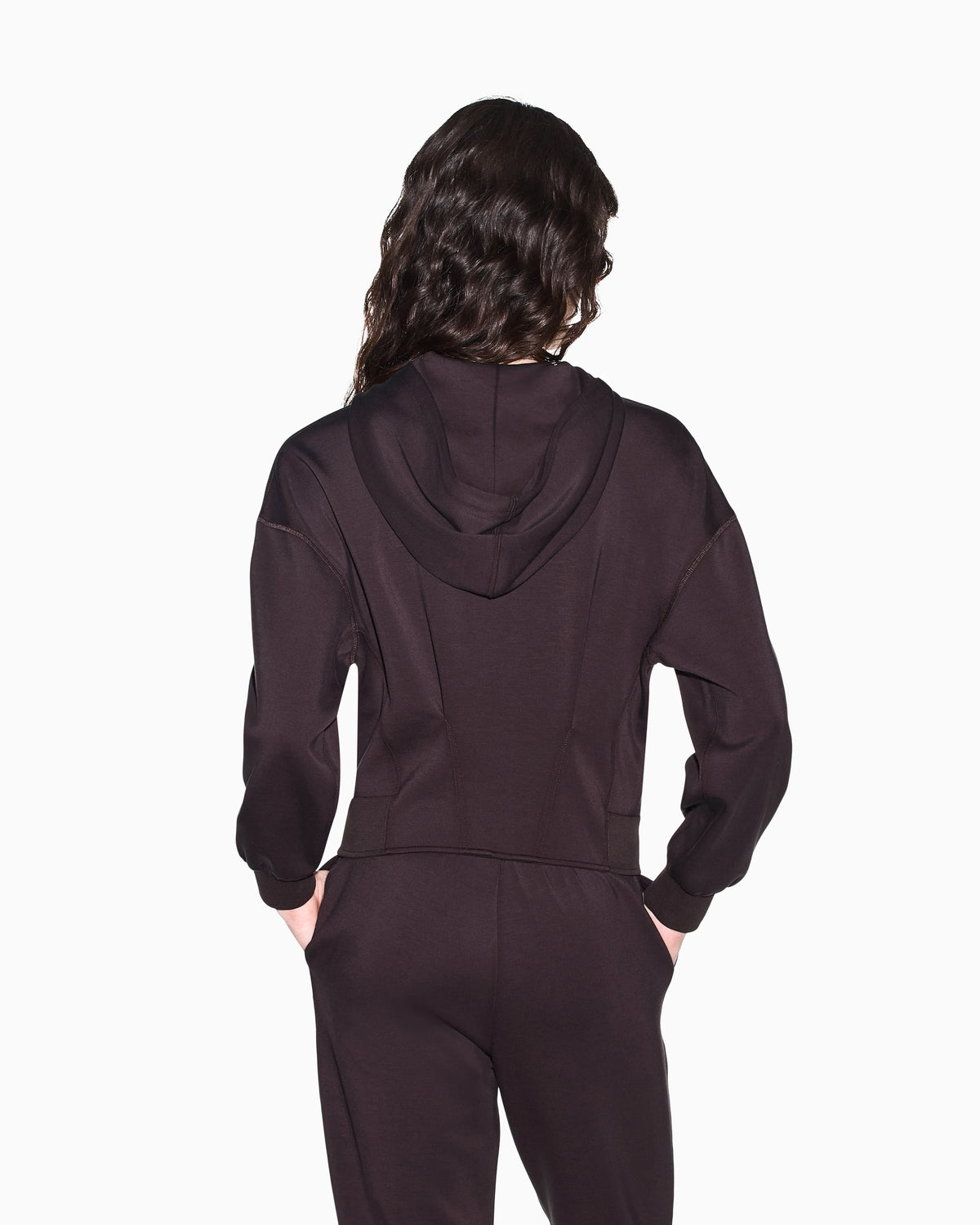 sweatshirt stretch viscose scuba