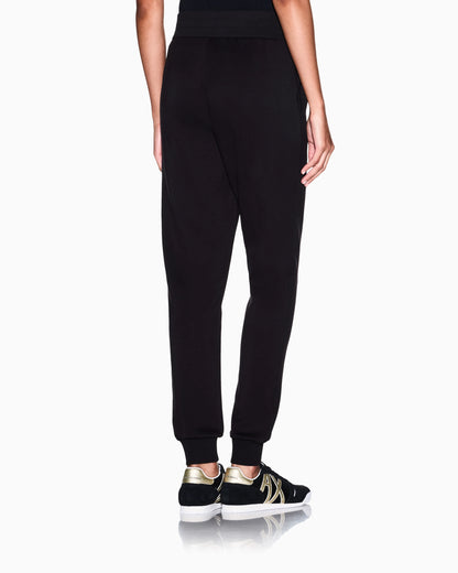 regular fit trousers jersey in stretch viscose scuba