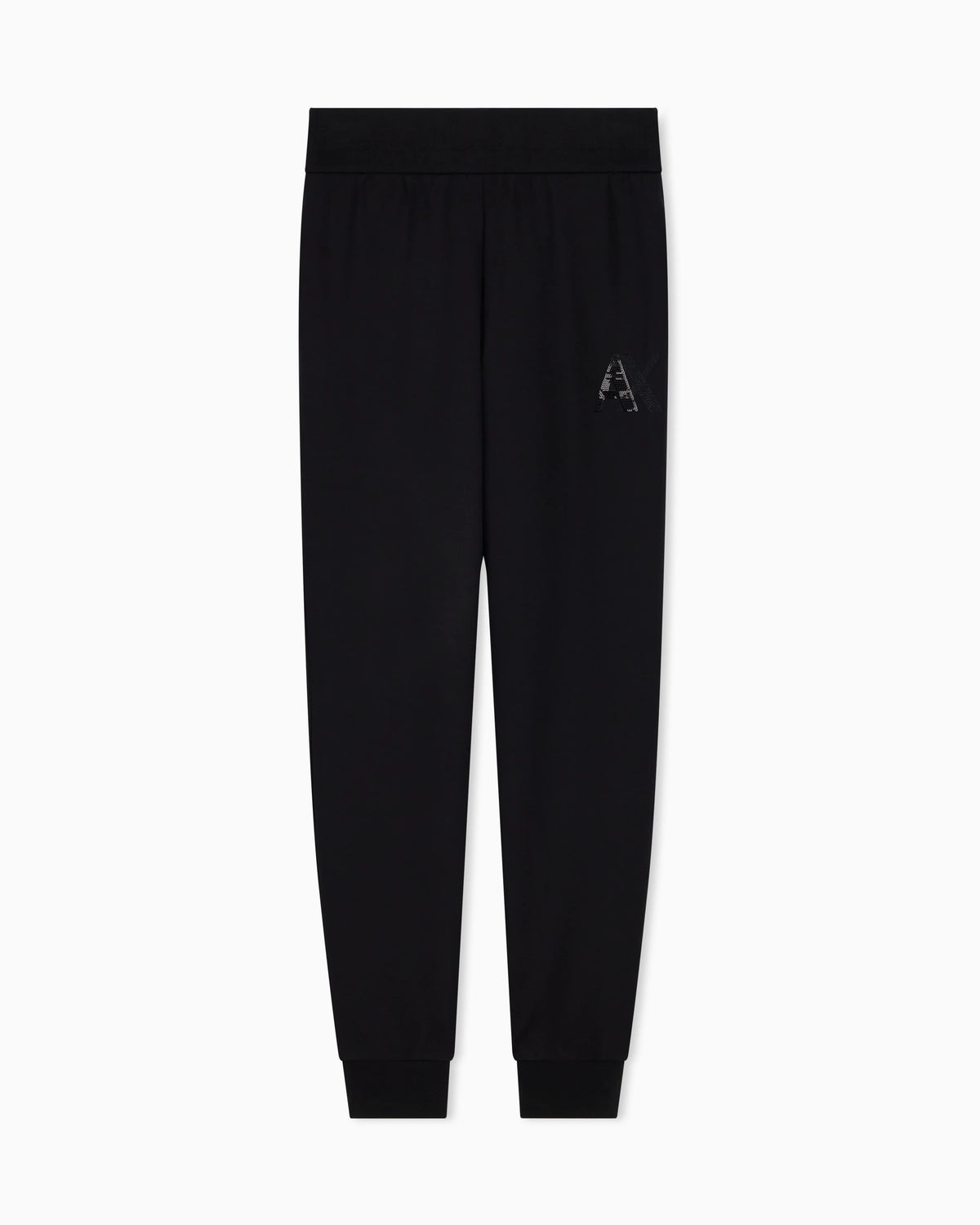 regular fit trousers jersey in stretch viscose scuba