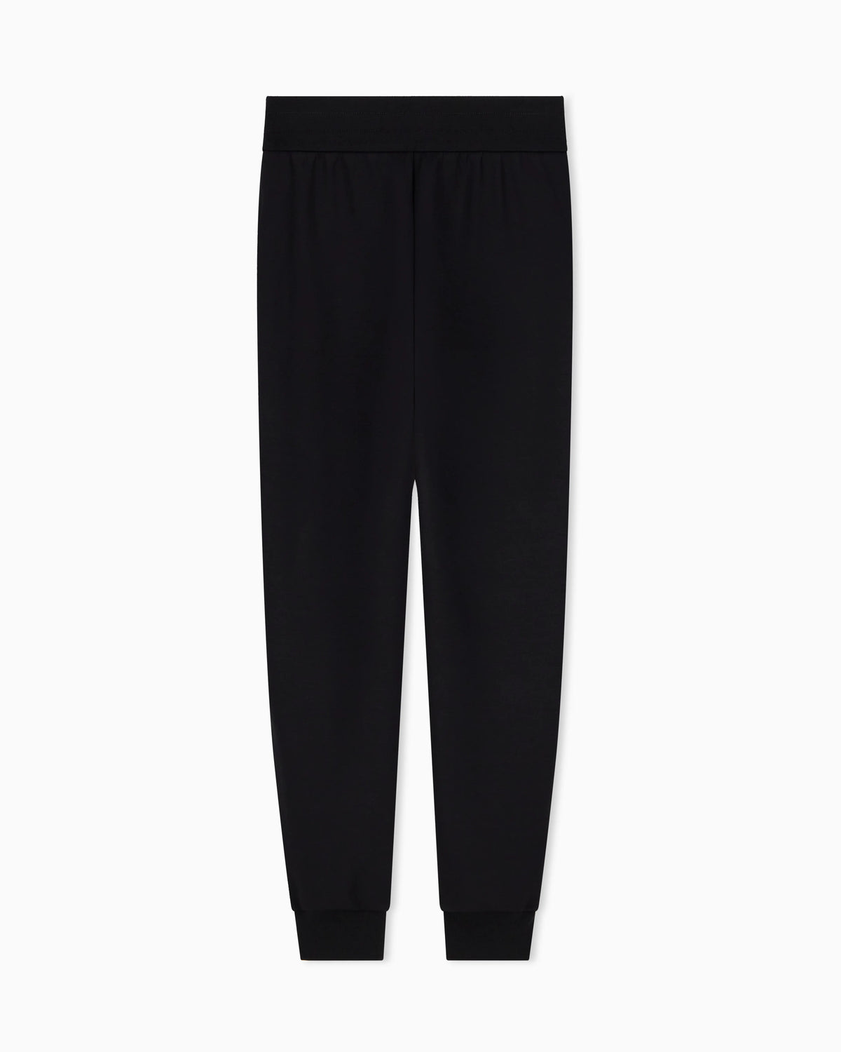 regular fit trousers jersey in stretch viscose scuba
