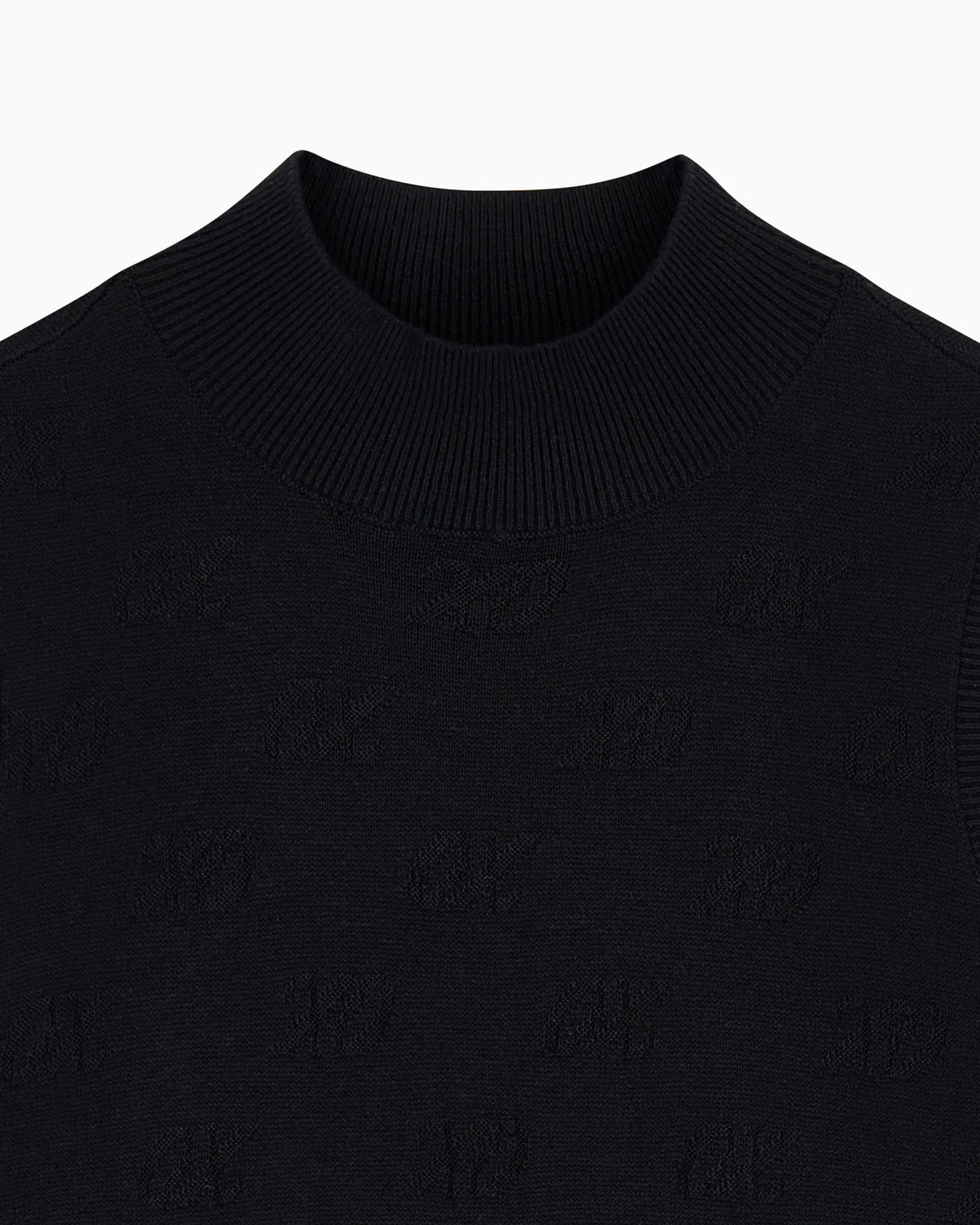 regular fit knit top in a cotton viscose and silk blend