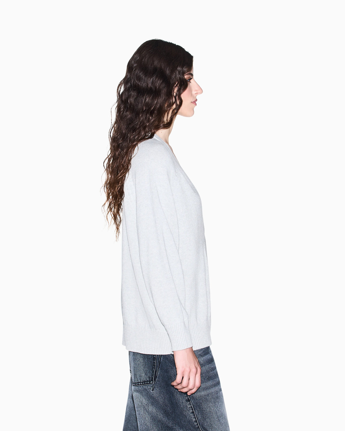 regular fit Cardigan in knitted cotton