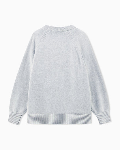 regular fit Cardigan in knitted cotton