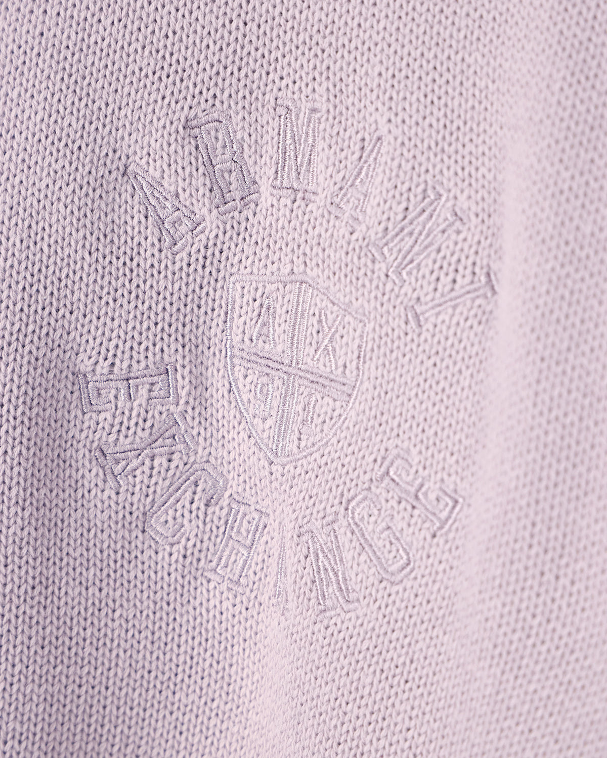 regular fit pullover in knitted cotton