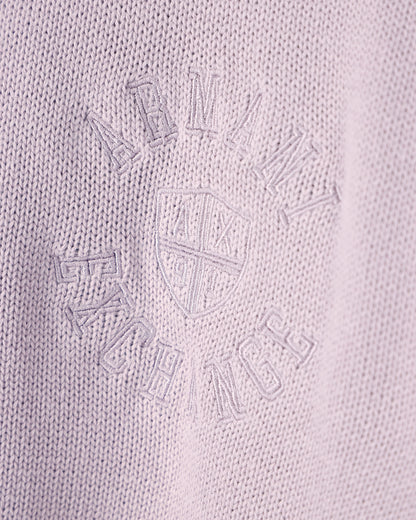 regular fit pullover in knitted cotton