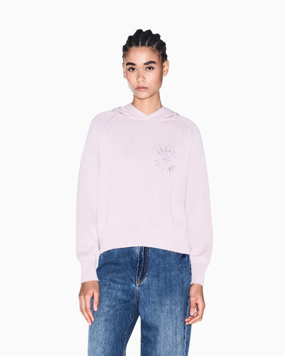 regular fit pullover in knitted cotton