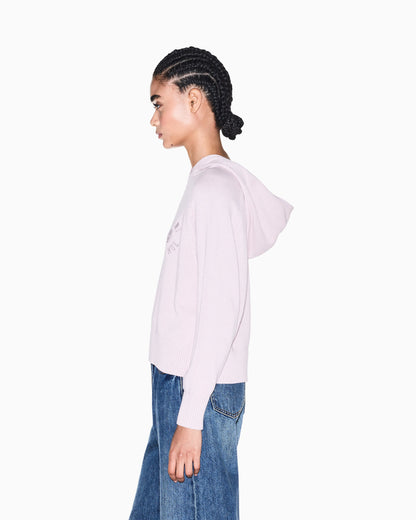 regular fit pullover in knitted cotton