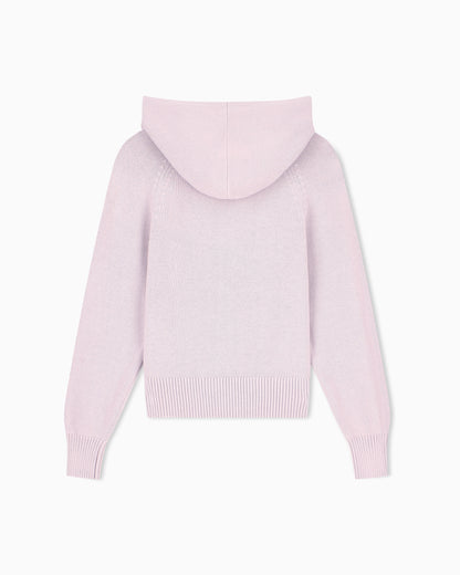 regular fit pullover in knitted cotton