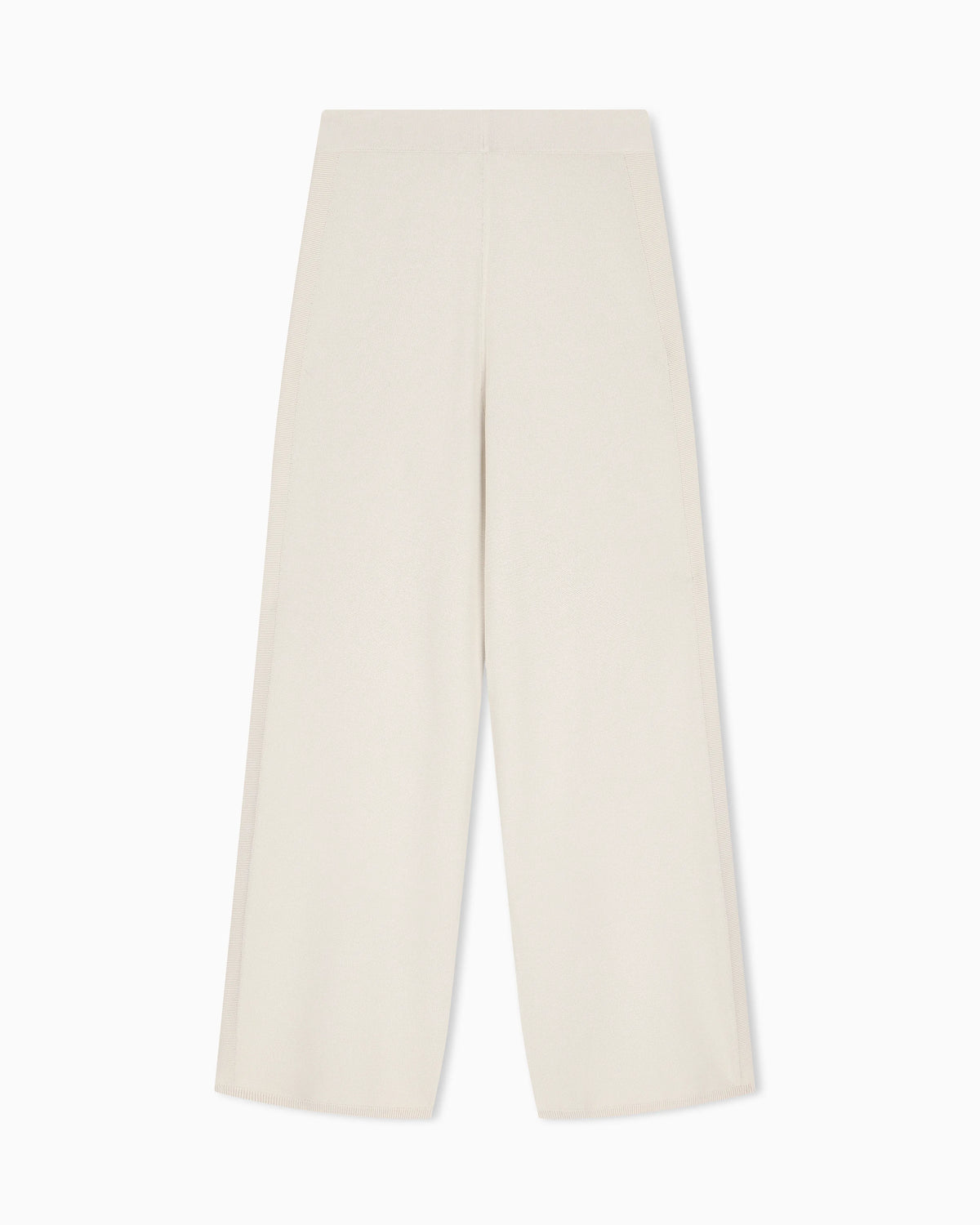 regular fit trousers knitted recycled viscose