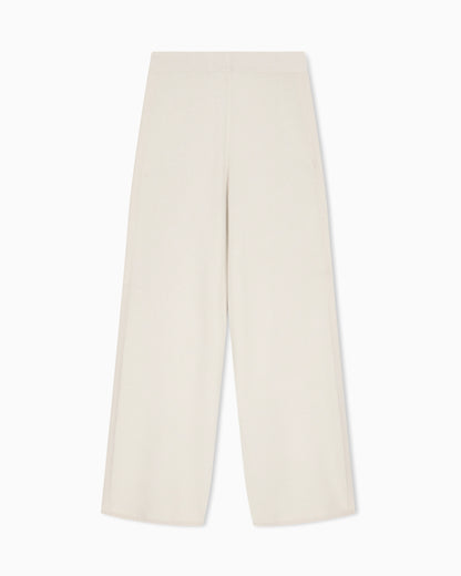 regular fit trousers knitted recycled viscose