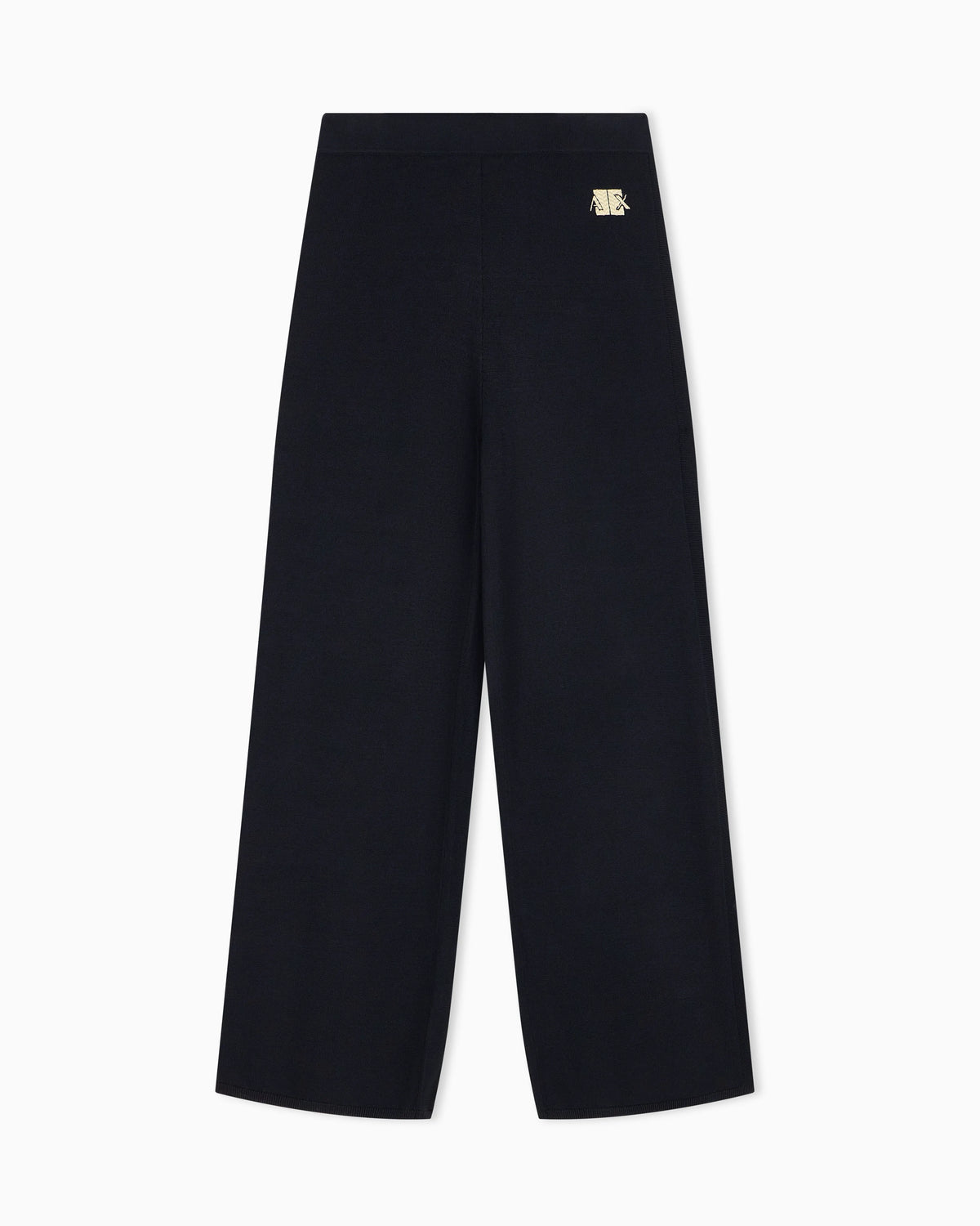 regular fit trousers knitted recycled viscose