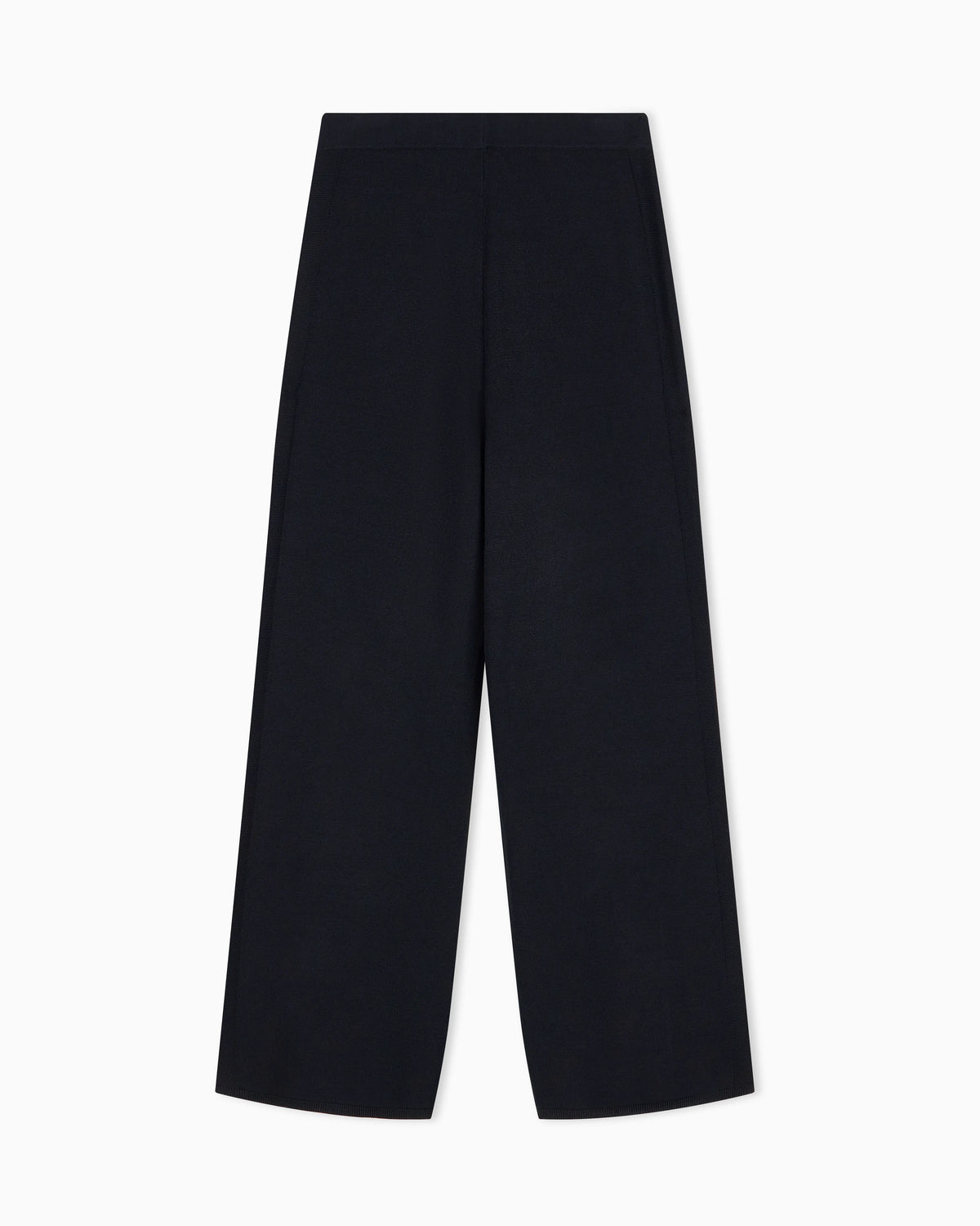 regular fit trousers knitted recycled viscose