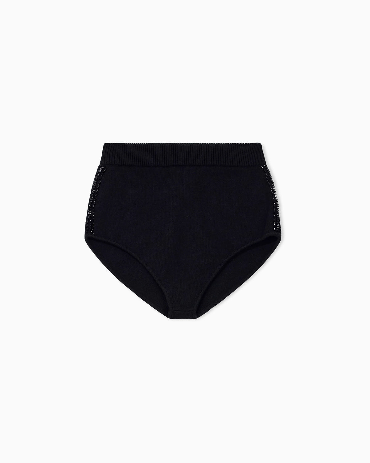slim fit shorts knitted viscose