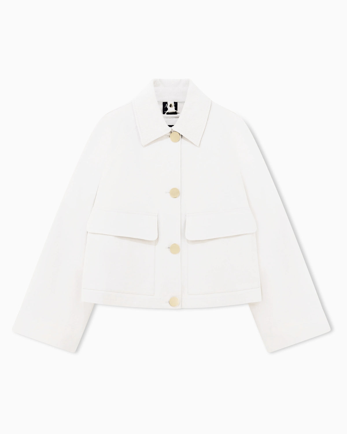 blouson jacket organic stretch cotton twill
