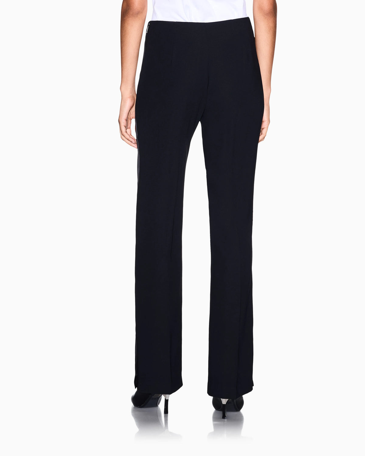 slim fit trousers viscose