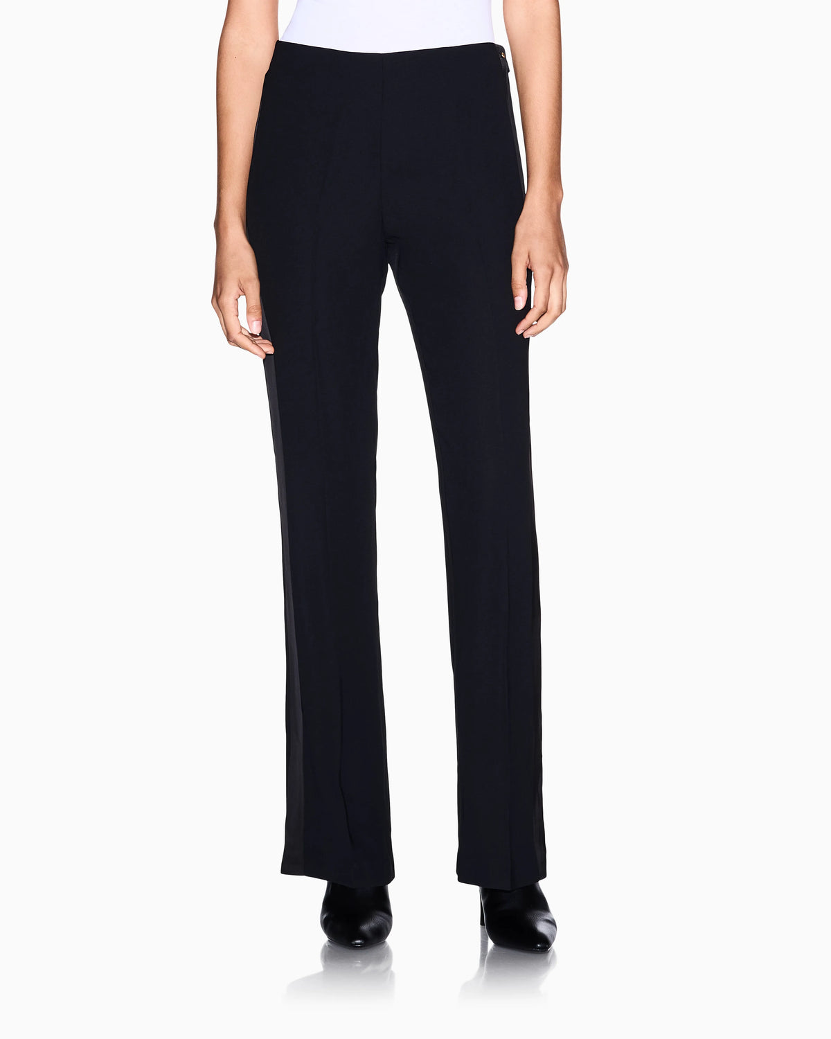 slim fit trousers viscose