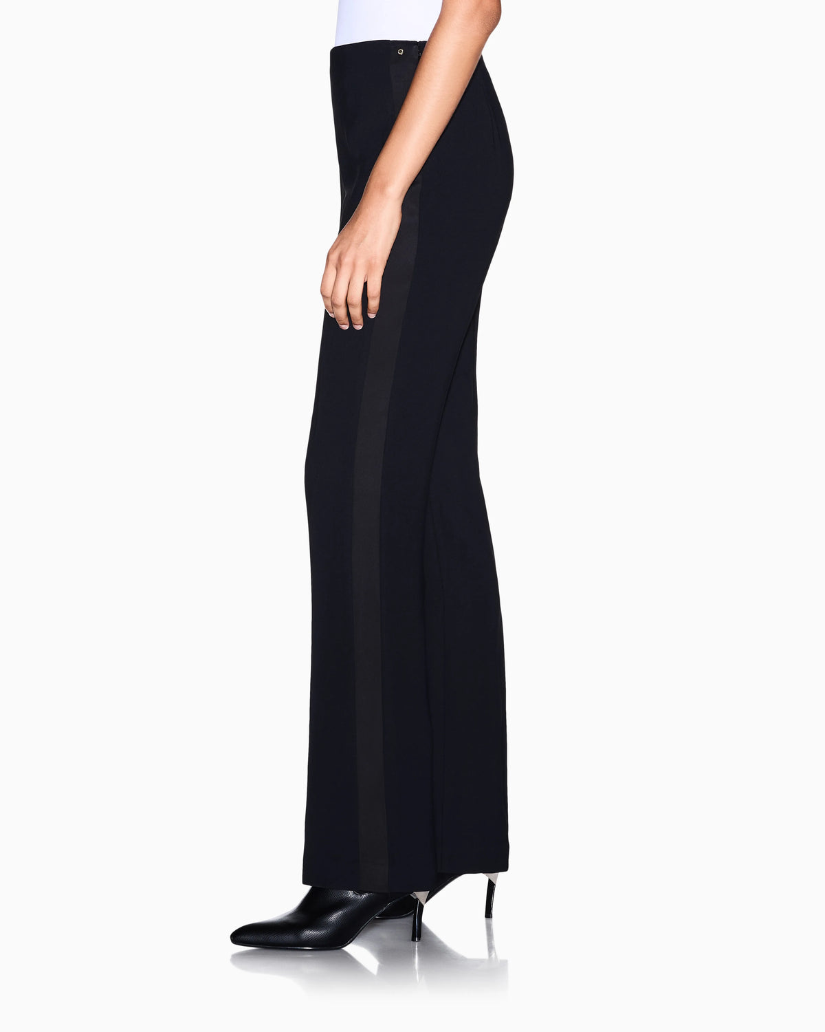 slim fit trousers viscose