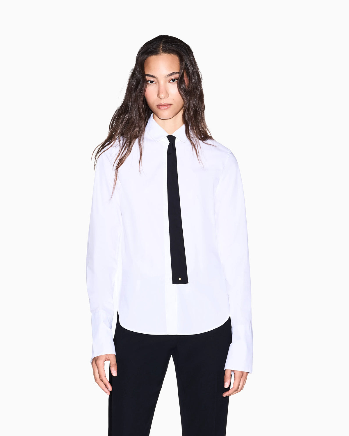 regular fit shirt cotton popeline