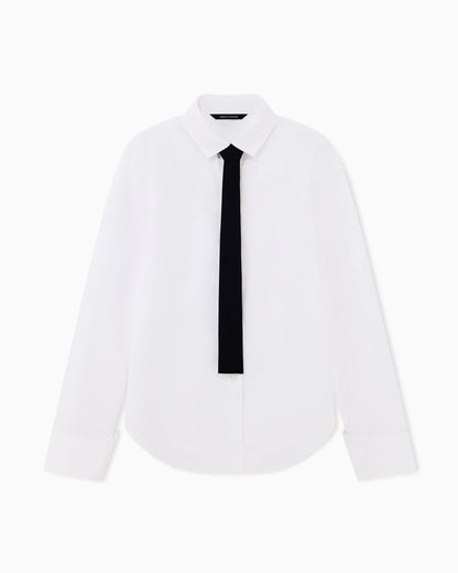 regular fit shirt cotton popeline